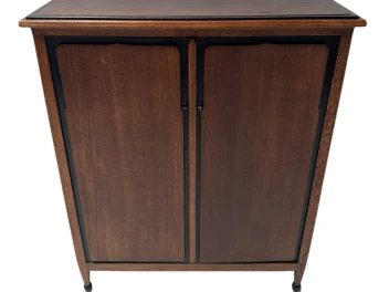 Art Deco Amsterdamse School Bookcase by Willem Penaat for Pander Den Haag, 1921